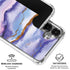 Blue Violet Watercolor Geode Galaxy S26 Clear Case