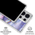Blue Violet Watercolor Geode Galaxy S26 Ultra Clear Case