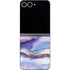 Blue Violet Watercolor Geode Galaxy Z Flip6 Skin