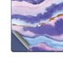 Blue Violet Watercolor Geode Galaxy Z Fold6 Skin