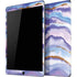 Blue Violet Watercolor Geode iPad Skins