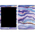 Blue Violet Watercolor Geode Apple iPad Skin