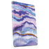 Blue Violet Watercolor Geode Apple iPad Skin