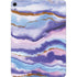 Blue Violet Watercolor Geode Apple iPad Air Skin
