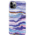 Blue Violet Watercolor Geode iPhone Cases
