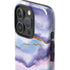 Blue Violet Watercolor Geode iPhone 16 Pro Impact Case