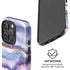 Blue Violet Watercolor Geode iPhone 16 Pro Max Magsafe Impact Case
