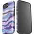 Blue Violet Watercolor Geode iPhone 16e Impact Case