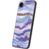 Blue Violet Watercolor Geode iPhone 16e Skin