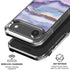 Blue Violet Watercolor Geode iPhone 17 Air Clear Case