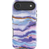 Blue Violet Watercolor Geode iPhone 17 Air Impact Case