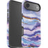 Blue Violet Watercolor Geode iPhone 17 Air Impact Case