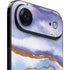 Blue Violet Watercolor Geode iPhone 17 Air Skin