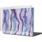 Blue Violet Watercolor Geode MacBook Cases