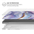 Blue Violet Watercolor Geode MacBook Cases