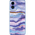 Blue Violet Watercolor Geode Moto G Play 4G (2024) Skin