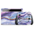 Blue Violet Watercolor Geode Nintendo Skins