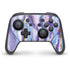 Blue Violet Watercolor Geode Nintendo Skins