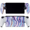 Blue Violet Watercolor Geode PlayStation Portal Remote Player Skin