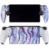 Blue Violet Watercolor Geode PlayStation Portal Remote Player Skin