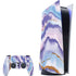Blue Violet Watercolor Geode PlayStation PS5 Skins