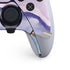 Blue Violet Watercolor Geode PS5 DualSense Edge Pro Controller Skin