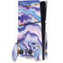 Blue Violet Watercolor Geode PlayStation PS5 Skins