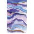 Blue Violet Watercolor Geode PS5 Slim Digital Edition Console Skin