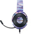 Blue Violet Watercolor Geode Razer Kraken X Skin