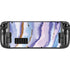 Blue Violet Watercolor Geode Steam Deck Handheld Gaming Computer OLED Skin