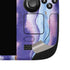 Blue Violet Watercolor Geode Steam Deck Handheld Gaming Computer OLED Skin