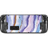 Blue Violet Watercolor Geode Steam Deck Handheld Gaming Computer Skin