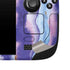 Blue Violet Watercolor Geode Steam Deck Handheld Gaming Computer Skin