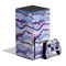 Blue Violet Watercolor Geode Xbox Series X Bundle Skin