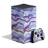 Blue Violet Watercolor Geode XBox Series X Digital Edition Bundle Skin