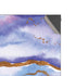 Blue Violet Watercolor Geode XBox Series X Digital Edition Console Skin