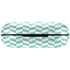 Blue White Chevron Amazon Echo Buds Skin