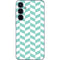 Blue White Chevron Galaxy A35 5G Skin