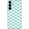 Blue White Chevron Galaxy A55 5G Skin