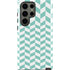 Blue White Chevron Galaxy S23 Ultra Pro Case