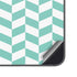 Blue White Chevron Galaxy S25 Plus Skin