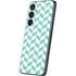 Blue White Chevron Galaxy S24 Skin