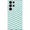 Blue White Chevron Galaxy S25 Ultra Skin