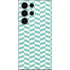 Blue White Chevron Galaxy S25 Ultra Skin