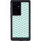 Blue White Chevron Galaxy S24 Ultra Waterproof Case