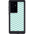 Blue White Chevron Galaxy S24 Ultra Waterproof Case
