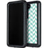 Blue White Chevron Galaxy S24 Waterproof Case