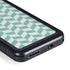 Blue White Chevron Galaxy S24 Waterproof Case