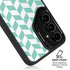 Blue White Chevron Galaxy S26 Kickstand Case