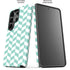 Blue White Chevron Galaxy S26 Ultra Impact Case